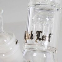Black Leaf ice bong with double perc 31 cm