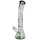 Black Leaf ice bong with double perc 31 cm