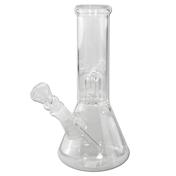 Small Beaker ice bong with perc 20 cm
