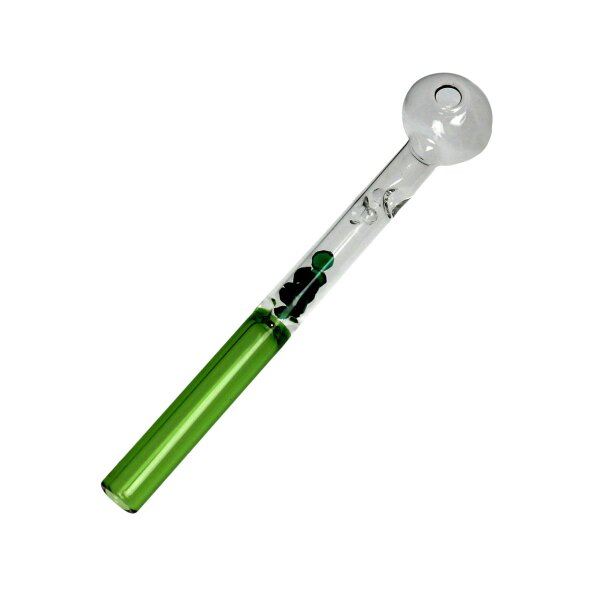 Oil pipe Crystals 15 cm green