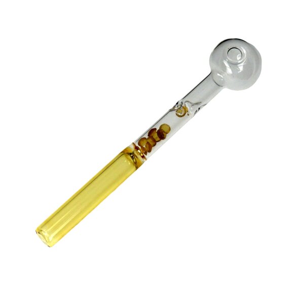 Oil pipe Crystals 15 cm yellow