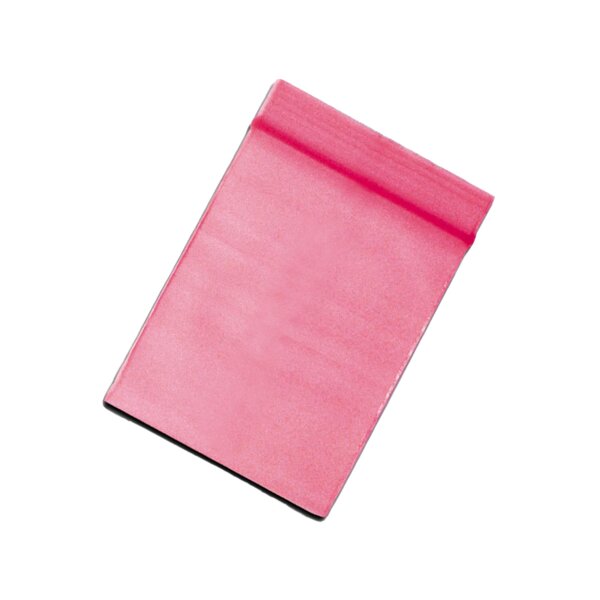 Bags with zip closure 40 x 60 mm 100 pieces pink