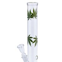 Glass bong Multileaf Cylinder 40 cm 18.8