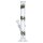 Glass bong Multileaf Cylinder 40 cm 18.8