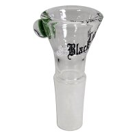 Black Leaf bowl with glass screen 18.8 mm 14,5mm