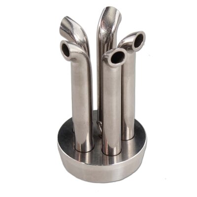 Black Leaf Metal Wave 38cm cylinder
