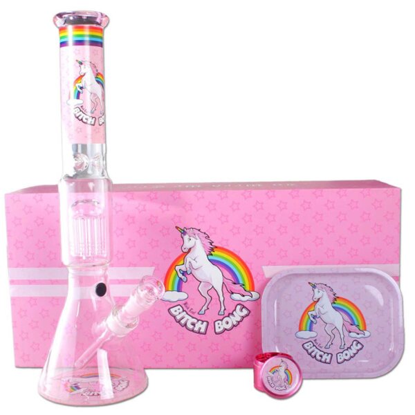 Black Leaf Bitch Bong Case Bong