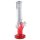 Black Leaf Glass Bong JL red