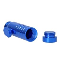 Dispenser aluminum anodized 5.2cm purple