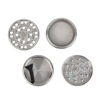 Stainless steel grinder 50mm 4-piece