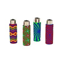 Clipper lighter with silicone cover - Geometric
