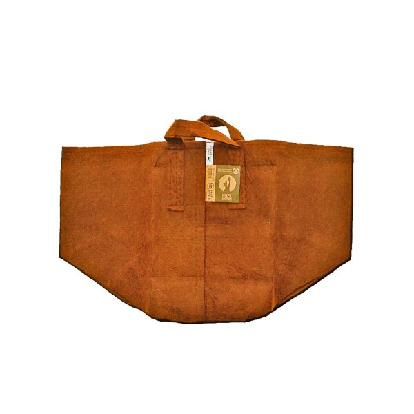 Root Pouch Boxer brown with handle - 250 g/m² -  56 L