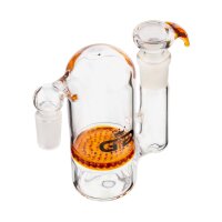 Grace Glass Precooler wit Honeycomb Percolator 18.8 red