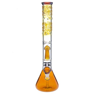 Grace Glass Bong "Playful Red Patty" 50cm