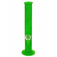 Black Leaf Silicone Ice Bong 39 cm green