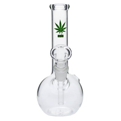 Micro Bong Hemp Leaf 16cm