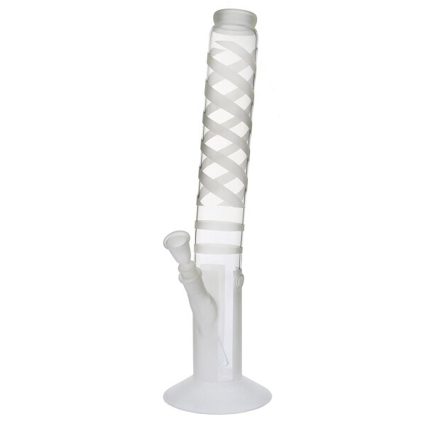 Glass Bong sandblasted 43 cm