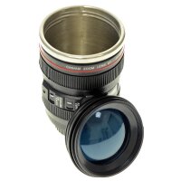 Stash with photographic lens design