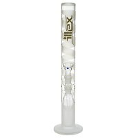 Bang en verre sablé Illex 46 cm glace