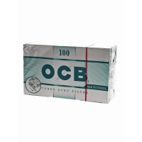 OCB Menthol paper tubes