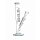 Ehle Bong bent - 100ml - 14.5mm - white