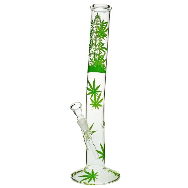 Glass Bong "Hemp Jungle" 45 cm