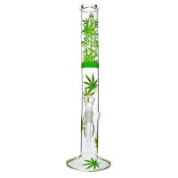 Glass Bong "Hemp Jungle" 45 cm