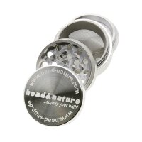 head&nature grinder tamis 50mm en argent