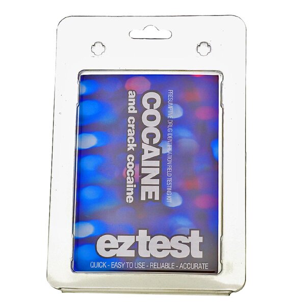 eztest Tube for Cocaine and Crack Identification