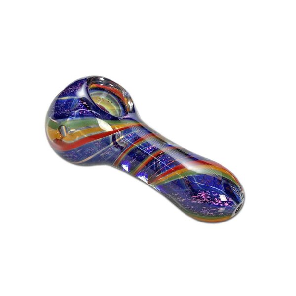 Spoon glass pipe Rasta ornaments