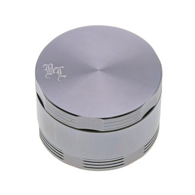 Black Leaf Cross Grinder with grip grooves 5.5 cm