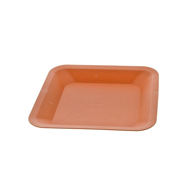 Square Plant Saucer, terracotta, 30,5 x 30,5 cm