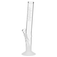 Glass bong Tribal Tattoo 32cm sandblasted
