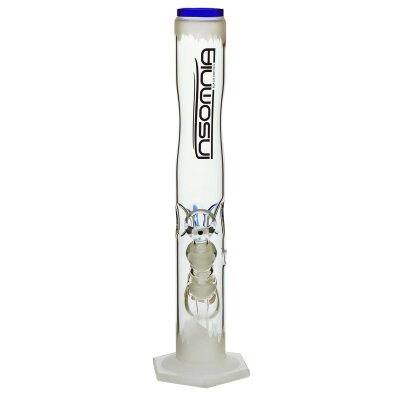 Shanti Glass Bong "Blue Burning Ice" 40 cm