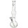 Icebong with hemp leaf in Case - 39cm